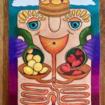 Illustration crayons de couleur, L’abondance