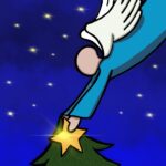 illustration ange de Noël