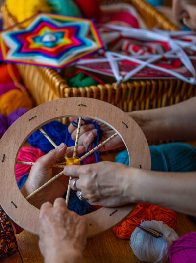 atelier mandalas tissés