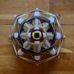 Mandala tissé