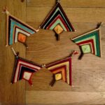 Mandala tissé Sapin de Noël