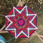 Mandala tissé