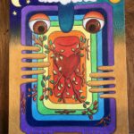 Illustration crayons de couleur, être pluriel