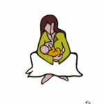 Silhouette allaitement moments précieux