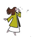 Silhouette aux voeux