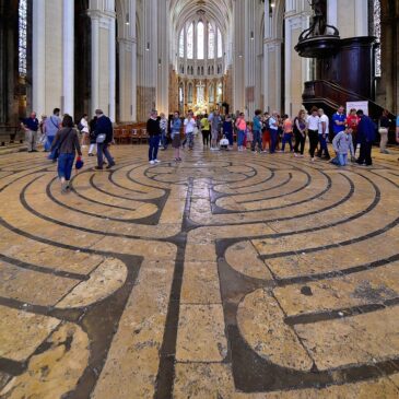 Photo labyrinthe Chartres
